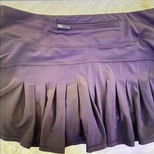 Lululemon Athletica Chocolate Mini Skirt